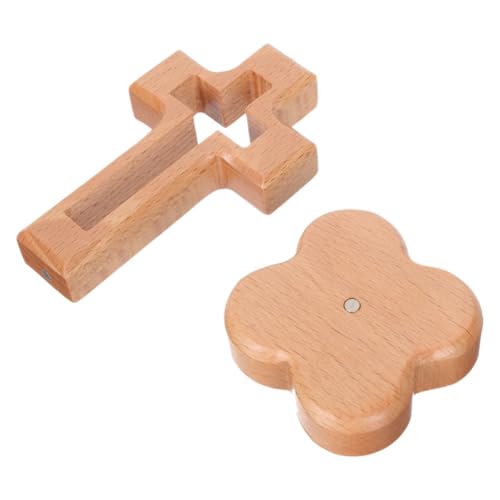 OSOLADY Holztischkreuz Für Die Kirche: Holzkreuz Im Vintage-Stil Mit Ständer Für Religiöse Heimdekoration – Spiritueller Glaube Für Altardekorationen OSOLADY Holztischkreuz Für Die Kirche: Holzkreuz Im Vintage-Stil Mit Ständer Für Religiöse Heimdekoration – Spiritueller Glaube Für Altardekorationen von OSOLADY