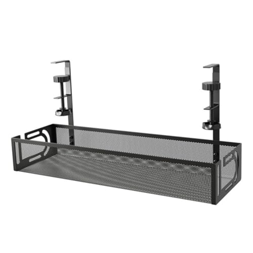 OSOLADY Kabelablage Schreibtisch Kabel Organizer aus Metalldraht Aufbewahrungsregal für Kabel Langlebig Tragfähig Einfache Installation für Büro Home Office OSOLADY Kabelablage Schreibtisch Kabel Organizer aus Metalldraht Aufbewahrungsregal für Kabel Langlebig Tragfähig Einfache Installation für Büro Home Office von OSOLADY
