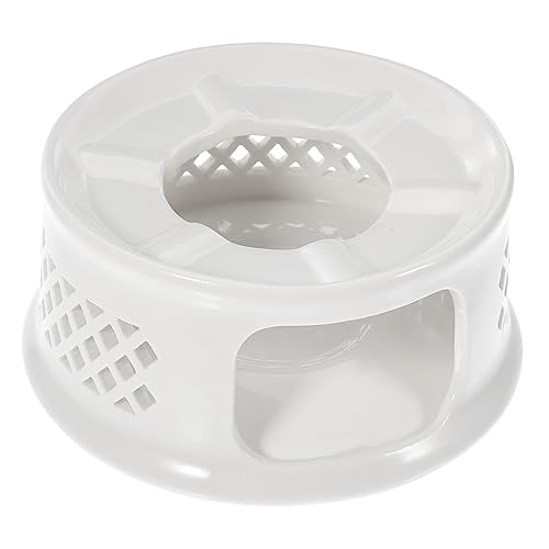 OSOLADY Keramik Teewärmer Stövchen Hohles Design Teekannenhalter für Zuhause Büro Teestuben Sicherer Langlebiger Teewärmer zur Warmhaltung von Tee und Milch Einfach zu Bedienen OSOLADY Keramik Teewärmer Stövchen Hohles Design Teekannenhalter für Zuhause Büro Teestuben Sicherer Langlebiger Teewärmer zur Warmhaltung von Tee und Milch Einfach zu Bedienen von OSOLADY