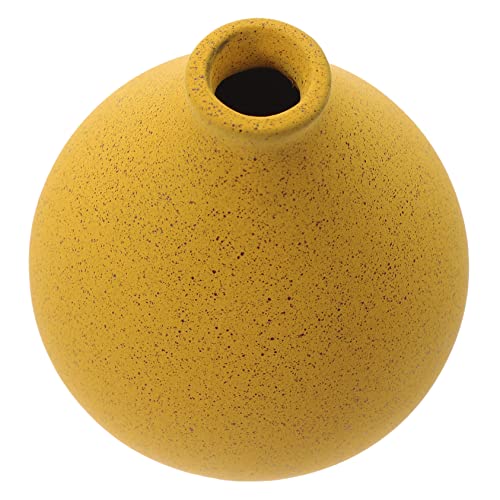OSOLADY Keramische Blumenvase für Getrocknete Blumen Dekorativer Blumenbehälter Modernem Design für Zuhause und Besondere Anlässe aus Hochwertiger OSOLADY Keramische Blumenvase für Getrocknete Blumen Dekorativer Blumenbehälter Modernem Design für Zuhause und Besondere Anlässe aus Hochwertiger von OSOLADY