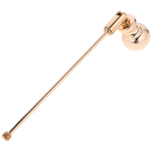 OSOLADY Kerzenlöscher aus Robustem mit Langem Griff Sicherer Dochtlöscher für Zuhause Hochzeit Party Flammensicher Verhindert Wachsspritzer Design von OSOLADY