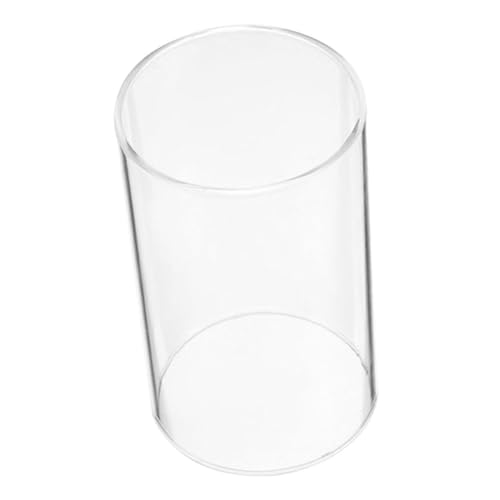 OSOLADY Klare Kerzenschirme Aus Mit Offenem Ende Kerzenhalterhülle Für Haushalt Transparente Glasschirme Als Tischkerzenhalter von OSOLADY