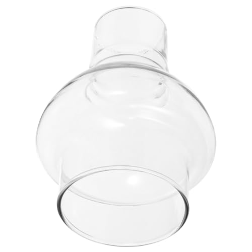 OSOLADY Klarer Glas Teelichthalter Mit Vintage-Design Winddichte Kerzenabdeckung Für Romantische Atmosphäre Elegante Dekoration Für Hochzeiten Partys Und Zuhause von OSOLADY