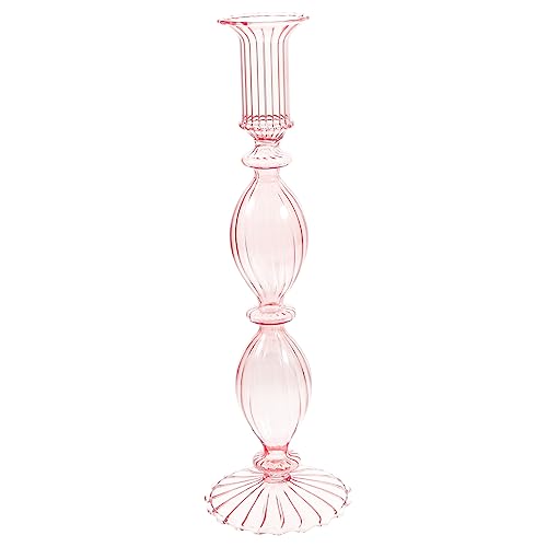 OSOLADY Konischer Kerzenhalter aus Handgeblasenem Eleganter Nordic für Tischdekoration Hochzeiten Geburtstagsfeiern und Romantische Anlässe OSOLADY Konischer Kerzenhalter aus Handgeblasenem Eleganter Nordic für Tischdekoration Hochzeiten Geburtstagsfeiern und Romantische Anlässe von OSOLADY