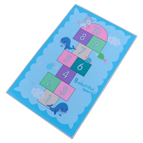 OSOLADY Kreativer Kinderzimmer Teppich Rutschfester Spielteppich für Jungen und Mädchen für Wohnzimmer Schlafzimmer und Kindergarten Langlebiges Material Fördert das Drinnen OSOLADY Kreativer Kinderzimmer Teppich Rutschfester Spielteppich für Jungen und Mädchen für Wohnzimmer Schlafzimmer und Kindergarten Langlebiges Material Fördert das Drinnen von OSOLADY