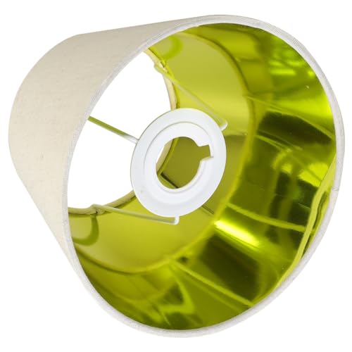 OSOLADY Lampenschirm Tischlampe Stoff Lampenschirm Ersatz Fassung Lochdurchmesser Dekorativer Leuchtenschirm für Wohnzimmer Schlafzimmer Wohnzimmer von OSOLADY