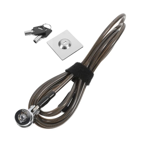 OSOLADY Laptop Schloss aus Verstärktem Stahlkabel Tragbar mit Schlüssel für Home Office für Laptops Notebooks OSOLADY Laptop Schloss aus Verstärktem Stahlkabel Tragbar mit Schlüssel für Home Office für Laptops Notebooks von OSOLADY
