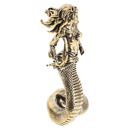 OSOLADY Griechische Medusa Figurine Aus Einzigartige Snake Goddess Statue Für Home Decor Sammlerstück Antikem Stil Detailreiche Handwerkskunst Kraftvolles Symbol Für Stärke Und von OSOLADY