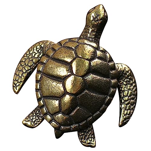 OSOLADY Messing Schildkröte Statue Desktop Deko für Wohnzimmer und Büro Verarbeitung Langlebiges Material für Kleine Räume Details OSOLADY Messing Schildkröte Statue Desktop Deko für Wohnzimmer und Büro Verarbeitung Langlebiges Material für Kleine Räume Details von OSOLADY