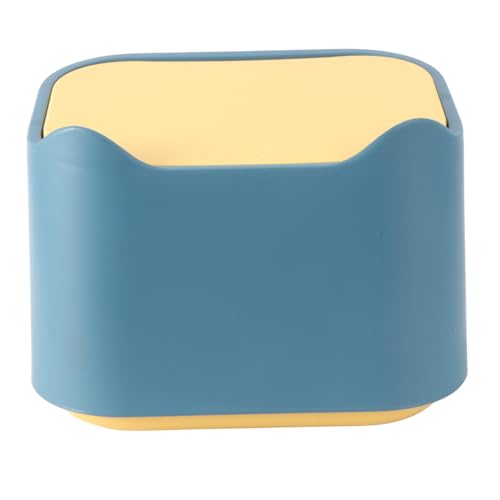 OSOLADY Mini Desktop Mülleimer mit Deckel Kompakter Tischabfalleimer aus Robustem Material Druck Stoßfest für Küche Büro Schlafzimmer und Kleine Räume Vielseitiger Aufbewahrungsbehälter OSOLADY Mini Desktop Mülleimer mit Deckel Kompakter Tischabfalleimer aus Robustem Material Druck Stoßfest für Küche Büro Schlafzimmer und Kleine Räume Vielseitiger Aufbewahrungsbehälter von OSOLADY