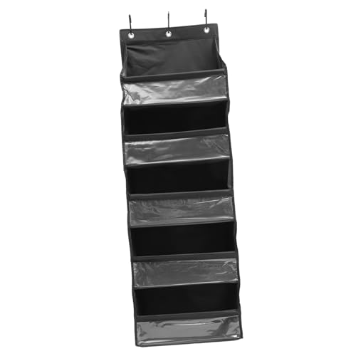 OSOLADY Multifunktionaler Wandhängender Tür aufbewahrungsbeutel aus Transparentem PVC Großer Organizer für Schuhe Taschen Kosmetik Vielseitig für Haushalt Büro und Hotel Platzsparend und von OSOLADY