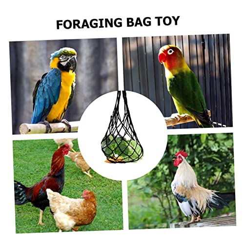 OSOLADY Papageien Futtersack Futternetz Hängebeutel Futterspielzeug für Vögel Hühner Futtertasche Robust Langlebig mit Haken für Haustier Papagei und Geflügel Geeignet OSOLADY Papageien Futtersack Futternetz Hängebeutel Futterspielzeug für Vögel Hühner Futtertasche Robust Langlebig mit Haken für Haustier Papagei und Geflügel Geeignet von OSOLADY