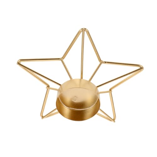 OSOLADY Pentagramm Leuchter Geführte Kerze Elektrische Kerze Duftend Kerzenständer Kerzenhalter Stumpenkerzenhalter Wieder Anzünden Led-stabkerzen Flackern Stand Gießen Eisen Golden OSOLADY Pentagramm Leuchter Geführte Kerze Elektrische Kerze Duftend Kerzenständer Kerzenhalter Stumpenkerzenhalter Wieder Anzünden Led-stabkerzen Flackern Stand Gießen Eisen Golden von OSOLADY