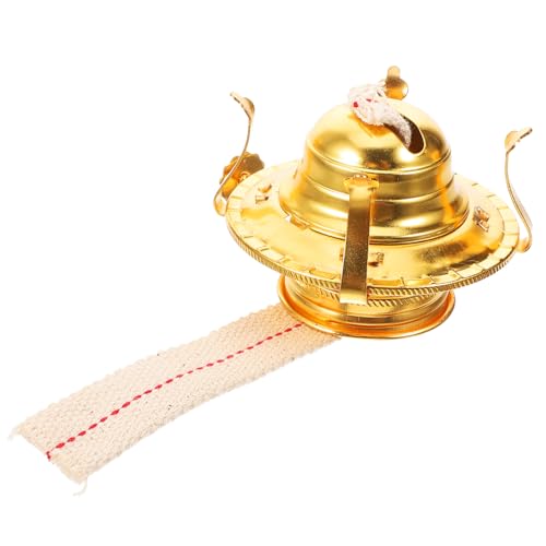 OSOLADY Petroleumlampensockel Kerzenlampe Lampe Partydekoration Laternen Retro lampen Vintage lamp Metallregeln Kerosinlampe Öllampen-Metallbrenner Öllampenbrenner Golden OSOLADY Petroleumlampensockel Kerzenlampe Lampe Partydekoration Laternen Retro lampen Vintage lamp Metallregeln Kerosinlampe Öllampen-Metallbrenner Öllampenbrenner Golden von OSOLADY