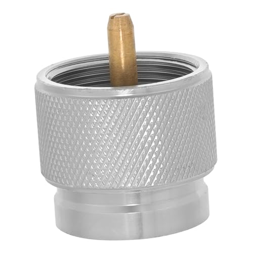 OSOLADY Portable Propanadapter Kupfer für Gasflaschen Campingbedarf Langlebig Installieren für Langtankkocher und Gaskartuschen OSOLADY Portable Propanadapter Kupfer für Gasflaschen Campingbedarf Langlebig Installieren für Langtankkocher und Gaskartuschen von OSOLADY