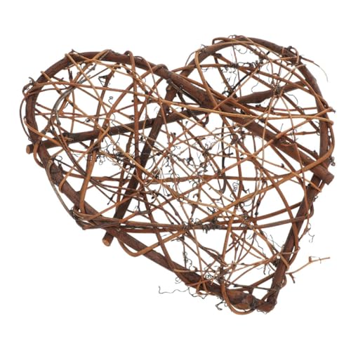 OSOLADY Rattan Herzförmige DIY Hängedekoration Für Hochzeiten Valentinstag Und Zuhause Handgefertigtes Für Kreative Bastelprojekte Und Festliche Anlässe OSOLADY Rattan Herzförmige DIY Hängedekoration Für Hochzeiten Valentinstag Und Zuhause Handgefertigtes Für Kreative Bastelprojekte Und Festliche Anlässe von OSOLADY
