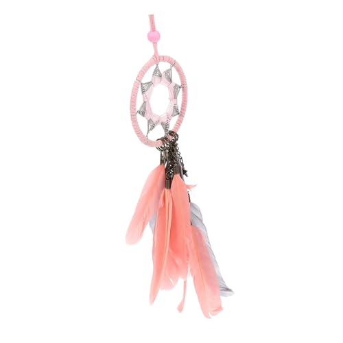 OSOLADY Reiz Ornamente für Hängendes Hexenzimmer Dekoration Schlafzimmer Bedroom Decoration Federn Wand Fenster Schlafzimmer hängende Verzierung Eisen Rosa OSOLADY Reiz Ornamente für Hängendes Hexenzimmer Dekoration Schlafzimmer Bedroom Decoration Federn Wand Fenster Schlafzimmer hängende Verzierung Eisen Rosa von OSOLADY