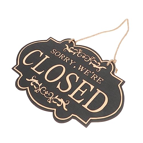 OSOLADY Retro Holzschild Offen Geschlossen Doppelseitiges Dekoratives Schild für Geschäftstüren Praktische Wanddekoration für Restaurant Bar Laden Hochwertige Holzverarbeitung OSOLADY Retro Holzschild Offen Geschlossen Doppelseitiges Dekoratives Schild für Geschäftstüren Praktische Wanddekoration für Restaurant Bar Laden Hochwertige Holzverarbeitung von OSOLADY