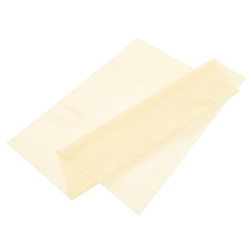 OSOLADY Rutsch Teppichunterlage Beige rutschfeste Sofa und Kissenmatte Flexible Couchpolster Schutz Verschleißfestes Gummipad für Stabilen Halt Glatten Böden von OSOLADY