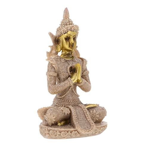 OSOLADY Sandstein Buddha Statue Ornamente Zen - dekorativ Bodhisattva im Freien gemacht Mini-Buddha Buddha-Statue für zu Hause Buddha-Dekorationen Skulptur Harz Coffee OSOLADY Sandstein Buddha Statue Ornamente Zen - dekorativ Bodhisattva im Freien gemacht Mini-Buddha Buddha-Statue für zu Hause Buddha-Dekorationen Skulptur Harz Coffee von OSOLADY