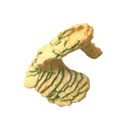 OSOLADY Schildkröten Sonnenplattform Resin Kletterfelsen mit Versteckbereich für Aquarium Terrarien Umweltfreundlich Landschaftsdekoration für Schildkröten und Reptilien OSOLADY Schildkröten Sonnenplattform Resin Kletterfelsen mit Versteckbereich für Aquarium Terrarien Umweltfreundlich Landschaftsdekoration für Schildkröten und Reptilien von OSOLADY