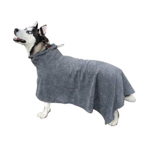 OSOLADY Schnelltrocknender Hundebademantel aus Superabsorbierendem Mikrofaser Badetuch Waschbar Verstellbarer Kragen für Hunde und Katzen Unterschiedlicher Rassen und Geeignet OSOLADY Schnelltrocknender Hundebademantel aus Superabsorbierendem Mikrofaser Badetuch Waschbar Verstellbarer Kragen für Hunde und Katzen Unterschiedlicher Rassen und Geeignet von OSOLADY