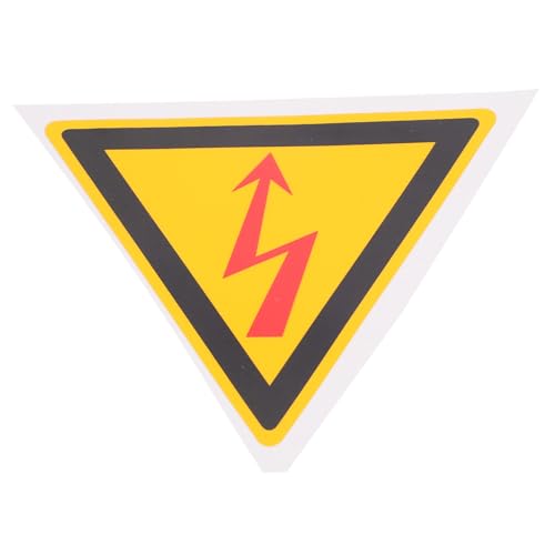 OSOLADY Selbstklebendes Dreieck Warnschild Elektrische Stromschläge Sicherheitszeichen Langlebiges Warnhinweisschild für Maschinen und Geräte Einfach zu Montieren Lesbar Vielseitig OSOLADY Selbstklebendes Dreieck Warnschild Elektrische Stromschläge Sicherheitszeichen Langlebiges Warnhinweisschild für Maschinen und Geräte Einfach zu Montieren Lesbar Vielseitig von OSOLADY