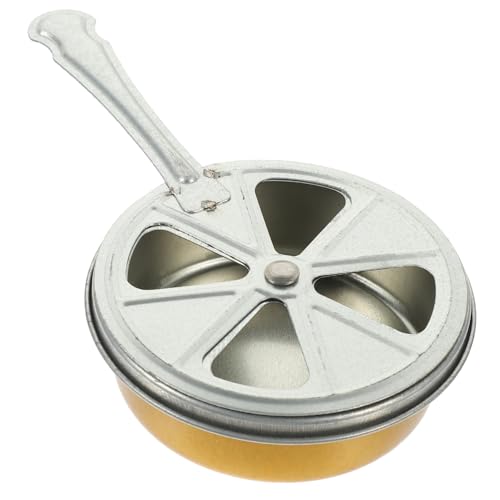 OSOLADY Camping Alkohol Brenner Satz Tragbarer Kleiner Spirituskocher für Outdoor Picknick und Reisen Leicht Kompakt mit Sicherheitsdeckel für Camping und Grillen Brennstoffhalter von OSOLADY