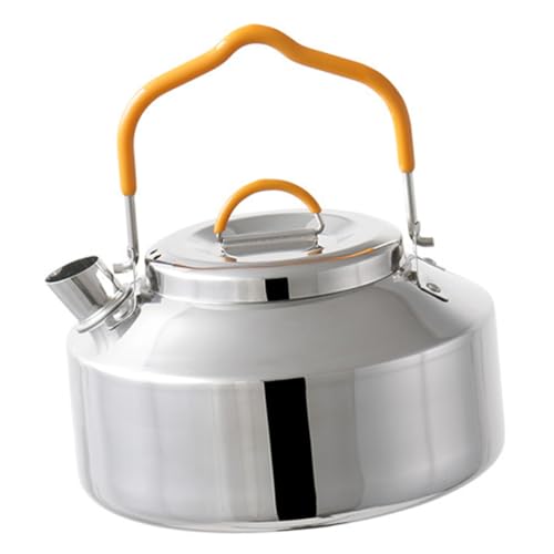 OSOLADY Teekessel für Outdoor Tragbarer Wasserkocher für Camping Leicht und Kompakt Ergonomischer Griff zum Teekochen und Wasser Erhitzen OSOLADY Teekessel für Outdoor Tragbarer Wasserkocher für Camping Leicht und Kompakt Ergonomischer Griff zum Teekochen und Wasser Erhitzen von OSOLADY