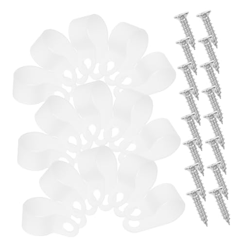 OSOLADY Teiliges Rope Light Clips mit Rostfreien Schrauben Universelle Kabelhalter für Außenbereich Einfache Montage Sichere Befestigung für Lichterketten bei Weihnachts und OSOLADY Teiliges Rope Light Clips mit Rostfreien Schrauben Universelle Kabelhalter für Außenbereich Einfache Montage Sichere Befestigung für Lichterketten bei Weihnachts und von OSOLADY