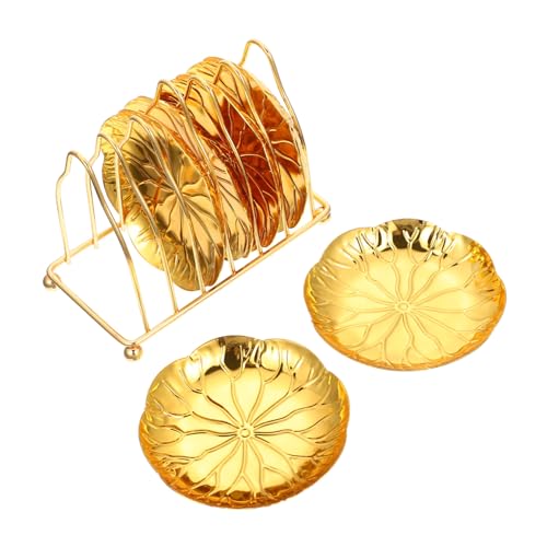 OSOLADY Teiliges Snackteller Goldenem Serviertablett und Praktischem Aufbewahrungsständer für Zuhause Multifunktionale Snackplatte für Party Obst und Süßigkeiten Wiederverwendbar OSOLADY Teiliges Snackteller Goldenem Serviertablett und Praktischem Aufbewahrungsständer für Zuhause Multifunktionale Snackplatte für Party Obst und Süßigkeiten Wiederverwendbar von OSOLADY