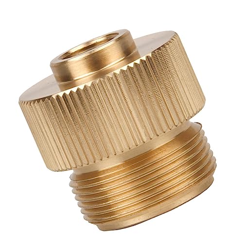 OSOLADY Tragbarer Campingkocher Adapter für Gaskartuschen Gasschlauch Adapter für Propanflaschen Geeignet für Grill Camping mit Sicherheitsventil für Automatische Gasabschaltung von OSOLADY