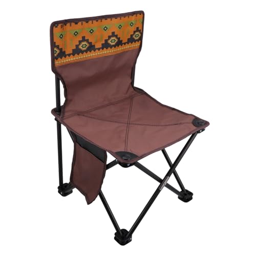OSOLADY Portable Faltstuhl Für Angeln Camping Und Skizzieren Leicht Strapazierfähig Mit Seitentisch Und Stauraum Für Outdoor-aktivitäten Vielseitig Einsetzbar von OSOLADY