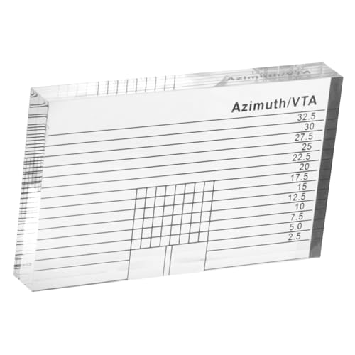OSOLADY Transparente Messlehre aus Acryl mit Rutschfester Oberfläche Einstellbare Vinyl Plattenspieler Ausrichtungshilfe für Präzise Tonarm Kalibrierung für Schallplattenliebhaber OSOLADY Transparente Messlehre aus Acryl mit Rutschfester Oberfläche Einstellbare Vinyl Plattenspieler Ausrichtungshilfe für Präzise Tonarm Kalibrierung für Schallplattenliebhaber von OSOLADY