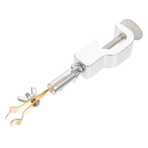 OSOLADY Umkehrbarer Thermometer Fixierclip für Experimentiergeräte mit Eisen Rack Geeignet für Schüler und Fachleute Langlebig und Tragbar Zufällige Farben OSOLADY Umkehrbarer Thermometer Fixierclip für Experimentiergeräte mit Eisen Rack Geeignet für Schüler und Fachleute Langlebig und Tragbar Zufällige Farben von OSOLADY
