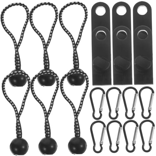 OSOLADY Verstellbare Zeltklammern aus Strapazierfähigem Nylon für Camping und Outdoor Wetterfeste Planenclips mit Schraubverschluss Robustes Teiliges für Markisen und Sonnenschutz von OSOLADY