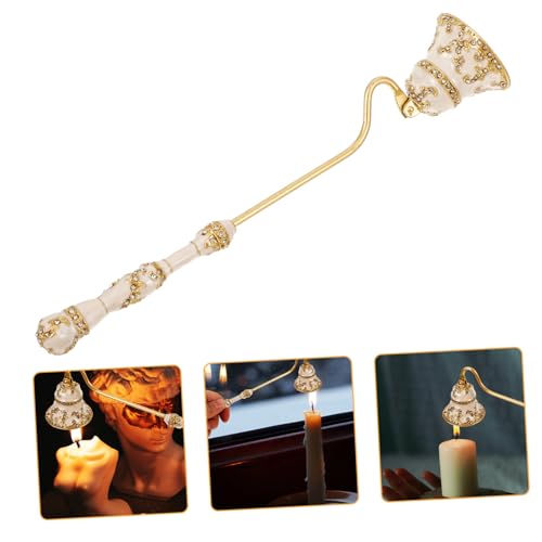 OSOLADY Vintage Kerzenlöscher mit Langem Griff Tragbarer Flammenlöscher für Duftkerzen Wohnaccessoire für Hochzeit Party und OSOLADY Vintage Kerzenlöscher mit Langem Griff Tragbarer Flammenlöscher für Duftkerzen Wohnaccessoire für Hochzeit Party und von OSOLADY