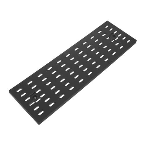 OSOLADY Wandmontiertes Pegboard Panel Lochwand Regal für Schlafzimmer und Studentenwohnheime Platzsparend und Langlebig zur Aufbewahrung und Präsentation Kleiner Gegenstände von OSOLADY