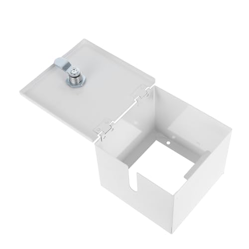 OSOLADY Wasserdichte Eisenbox für Außensteckdosen Unterputz Wetterfeste Abdeckung mit Schloss für Elektroladestationen und Gartenanwendungen OSOLADY Wasserdichte Eisenbox für Außensteckdosen Unterputz Wetterfeste Abdeckung mit Schloss für Elektroladestationen und Gartenanwendungen von OSOLADY