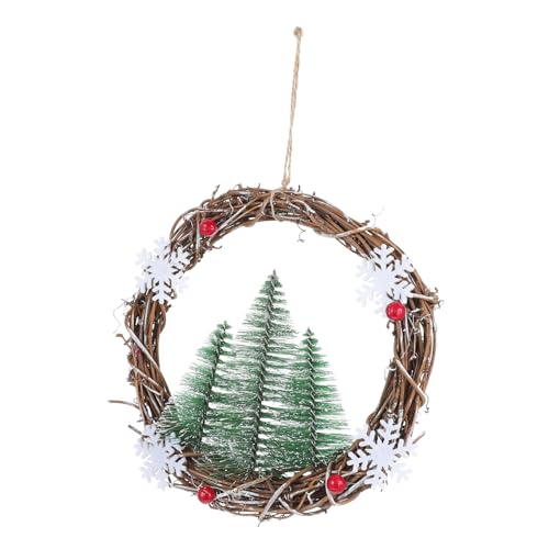 OSOLADY Weihnachtskranz Weihnachten Hängende Kranz Wand Hängen Hängende Girlande Für Weihnachten Hängen OSOLADY Weihnachtskranz Weihnachten Hängende Kranz Wand Hängen Hängende Girlande Für Weihnachten Hängen von OSOLADY