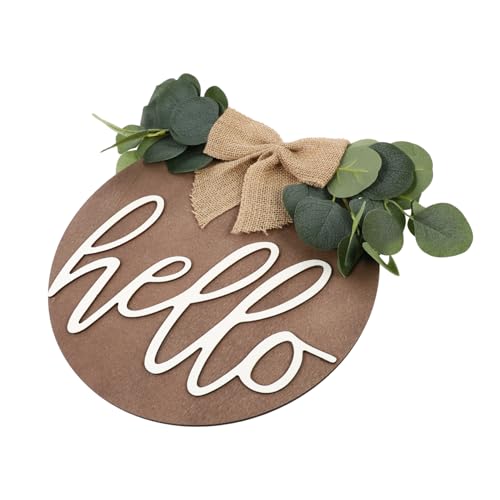OSOLADY Willkommen Holzschild Kreatives Türschild aus Rustikales Design für Haustüren Hochzeiten und Festliche Anlässe und Langlebig OSOLADY Willkommen Holzschild Kreatives Türschild aus Rustikales Design für Haustüren Hochzeiten und Festliche Anlässe und Langlebig von OSOLADY