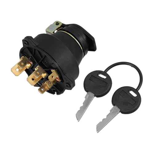 OSOLADY Zündschloss mit Schlüssel Langlebig Robust Ignitionsschalter Ersatz Passend für John Deere Schlepper Einfache Installation Zuverlässige Stromversorgung OSOLADY Zündschloss mit Schlüssel Langlebig Robust Ignitionsschalter Ersatz Passend für John Deere Schlepper Einfache Installation Zuverlässige Stromversorgung von OSOLADY