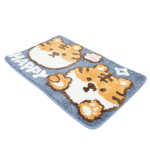 OSOLADY rutschfeste Cartoon Tiger Fußmatte Lustiger und Nützlicher Bodenbelag für Zuhause für Wohnzimmer Schlafzimmer und Badezimmer Waschbar und Leicht OSOLADY rutschfeste Cartoon Tiger Fußmatte Lustiger und Nützlicher Bodenbelag für Zuhause für Wohnzimmer Schlafzimmer und Badezimmer Waschbar und Leicht von OSOLADY