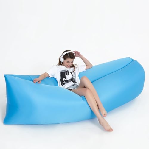 OSOYIILR Aufblasbares Sofa, Air Lounger Camping Sofa, wasserdichte Hängematte Bett für Strand, Garten, Pool, Wandern, Picknicks, tragbarer aufblasbarer Stuhl Couch für Outdoor Entspannen & Reisen von OSOYIILR