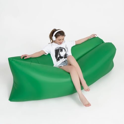 OSOYIILR Aufblasbares Sofa, Air Lounger Camping Sofa, wasserdichte Hängematte Bett für Strand, Garten, Pool, Wandern, Picknicks, tragbarer aufblasbarer Stuhl Couch für Outdoor Entspannen & Reisen von OSOYIILR