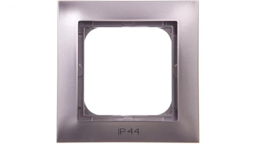 IMPRESJA Einbaurahmen 1-fach für IP44 Titan RH-1Y/23 Absatz 5907577441531 von OSPEL
