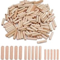 300 Stück Holzdübel 6 mm 8 mm 10 mm Verschiedene Holzdübel M6 M8 M10 für Holzmöbel 300 Stück Holzdübel 6 mm 8 mm 10 mm Verschiedene Holzdübel M6 M8 M10 für Holzmöbel von OSQI