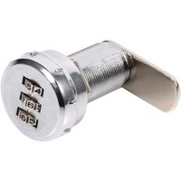 Codeschloss, codiertes Schubladenschrankschloss, 3-stellige Kombination, digitaler mechanischer Code, Zinklegierung für Schrank, Kleiderschrank, Codeschloss, codiertes Schubladenschrankschloss, 3-stellige Kombination, digitaler mechanischer Code, Zinklegierung für Schrank, Kleiderschrank, von OSQI