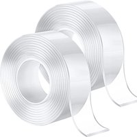 Osqi - 5M extra starkes doppelseitiges Klebeband, transparentes waschbares Nanoband, entfernbares spurloses doppelseitiges Gel von OSQI