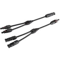 Paar Y-Typ-Steckverbinder, Solar-PV-Kabel, Solarpanel-Kabel, männlich/weiblich, M/F/F und F/M/M, Abzweigverbinder, Y2-1, Y-förmige von OSQI